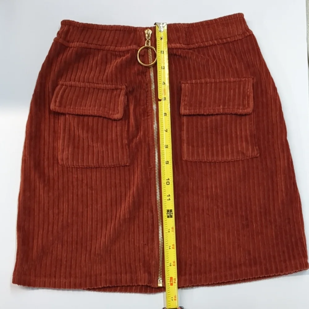Derek Heart Corduroy Mini Skirt - Picture 4 of 6